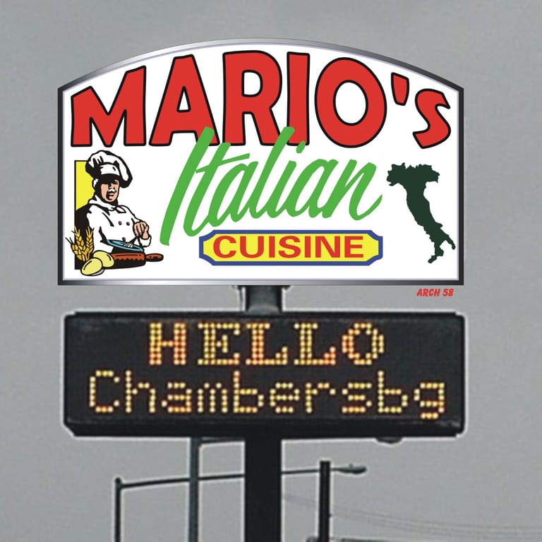 Welcome to Mario’s Italian Restaurant